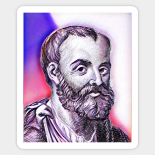 Galen Pink Portrait | Galen Artwork 9 Sticker